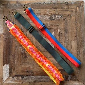 2 madewell 1 Anthropologie bag strap